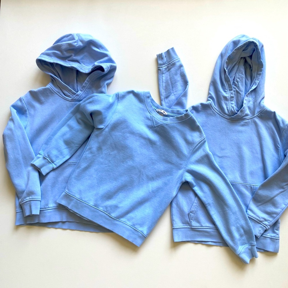 H&M 2 hoodies 1 pullover